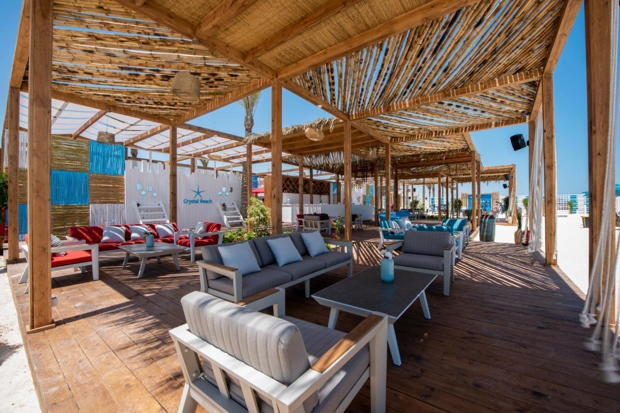 Crystal Inn Hotel - Alamein (Adults Only) 阿莱曼 外观 照片 The beach club at the resort