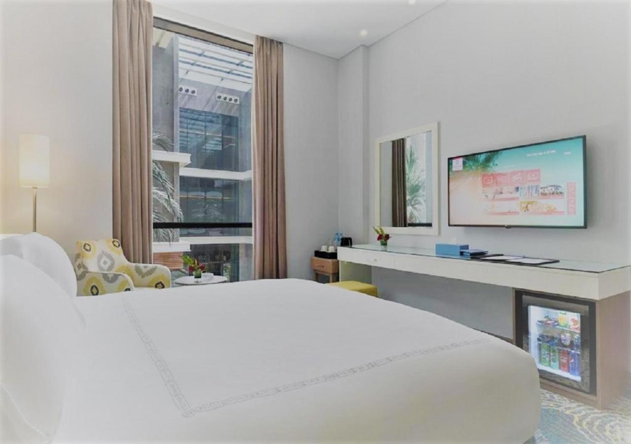 Crystal Inn Hotel - Alamein (Adults Only) 阿莱曼 外观 照片 A 3D rendering of a hotel room
