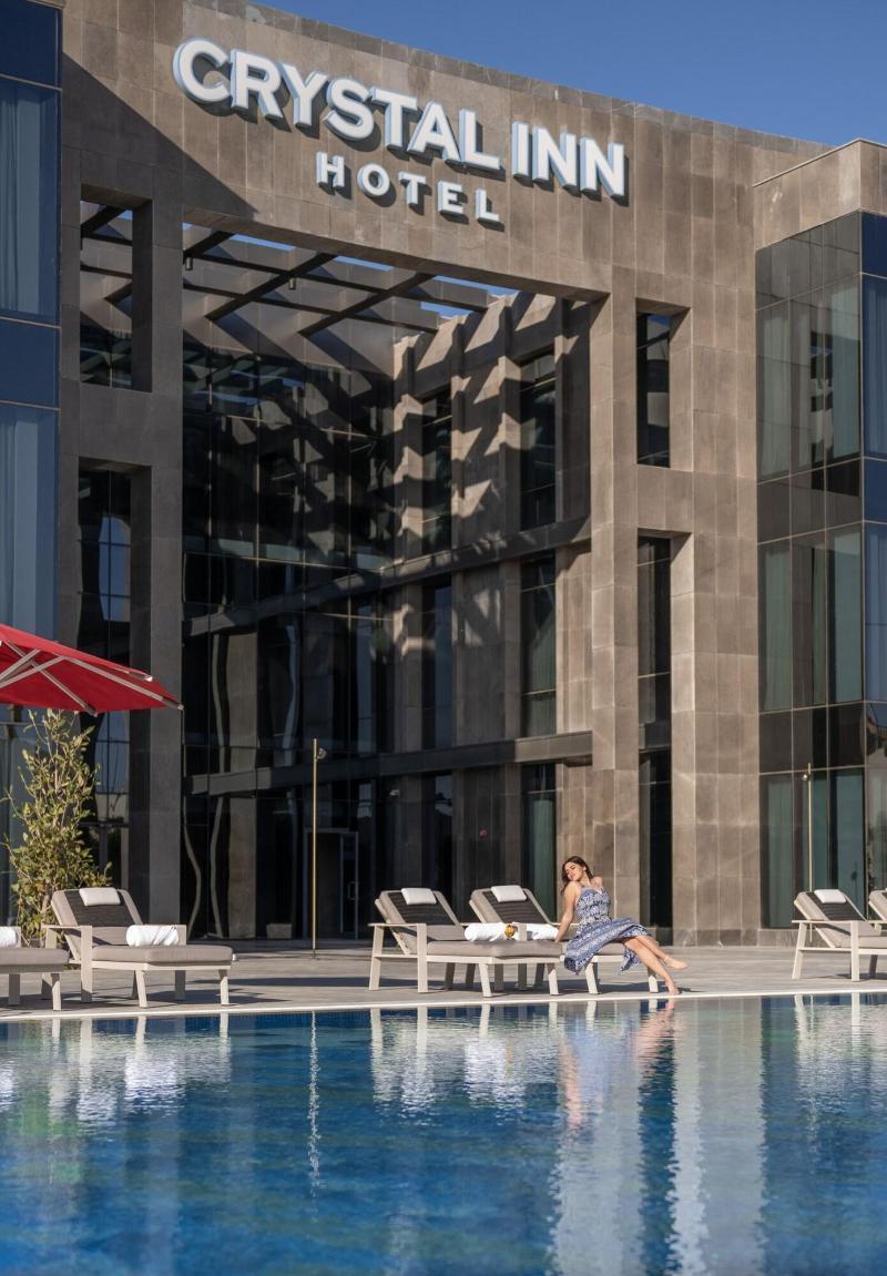 Crystal Inn Hotel - Alamein (Adults Only) 阿莱曼 外观 照片 The hotel's pool