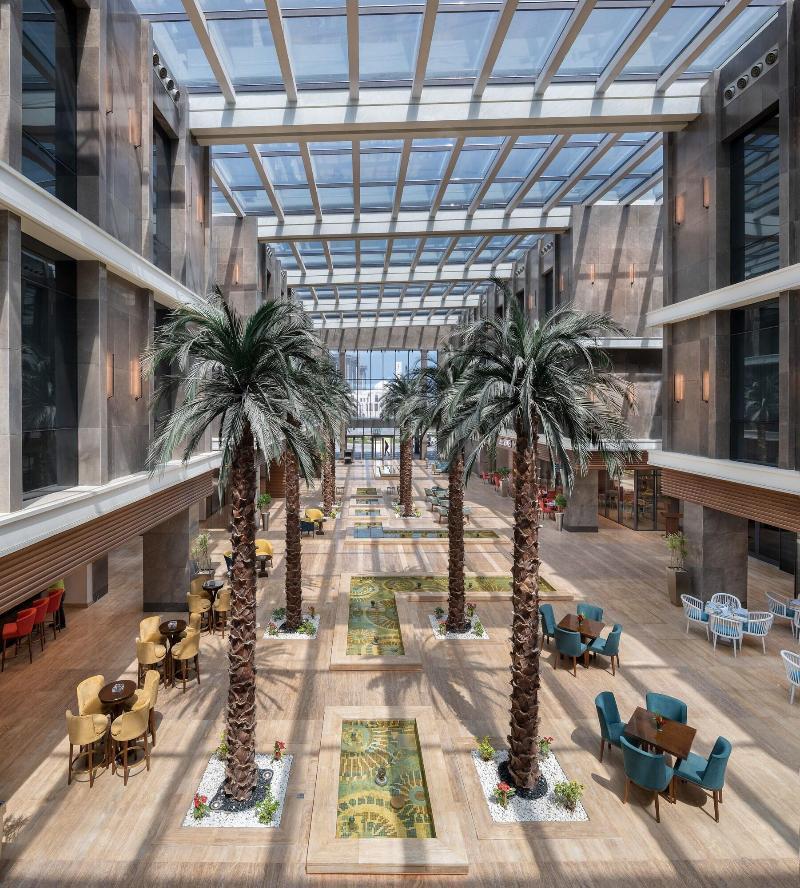Crystal Inn Hotel - Alamein (Adults Only) 阿莱曼 外观 照片 The Atrium